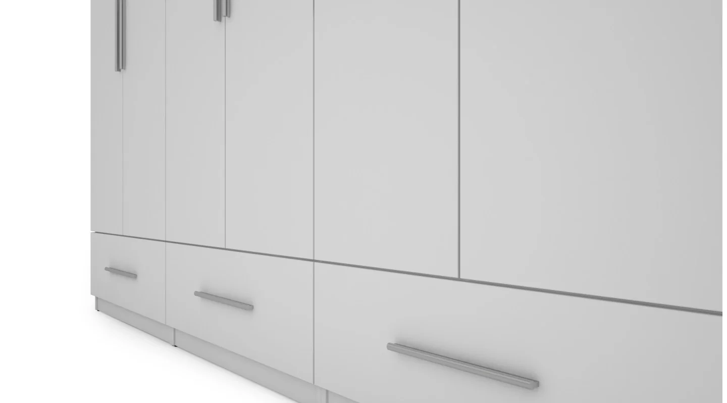 Szafa 260x240 cm biała – Altivar | eMeblast