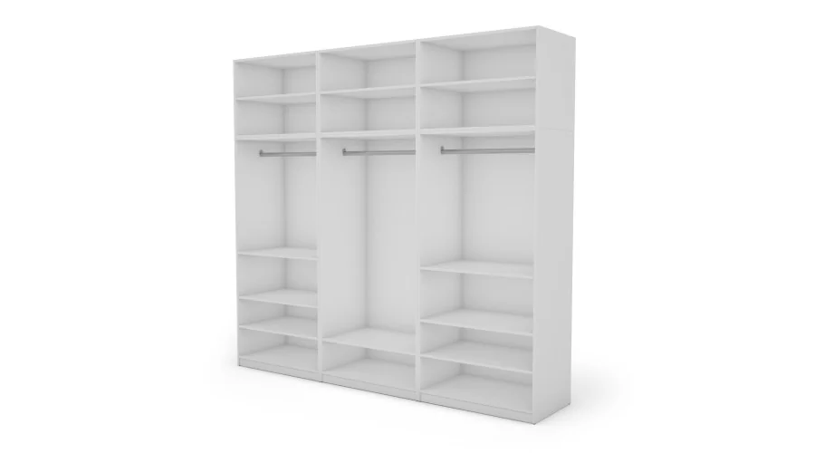 Szafa 260x240 cm biała lustro – Altivar | eMeblast