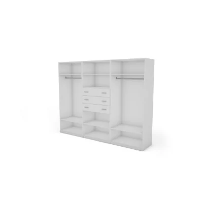 Szafa 270x210 cm biała – Vireon | eMeblast Szafa 270x210 cm biała – Vireon | eMeblast