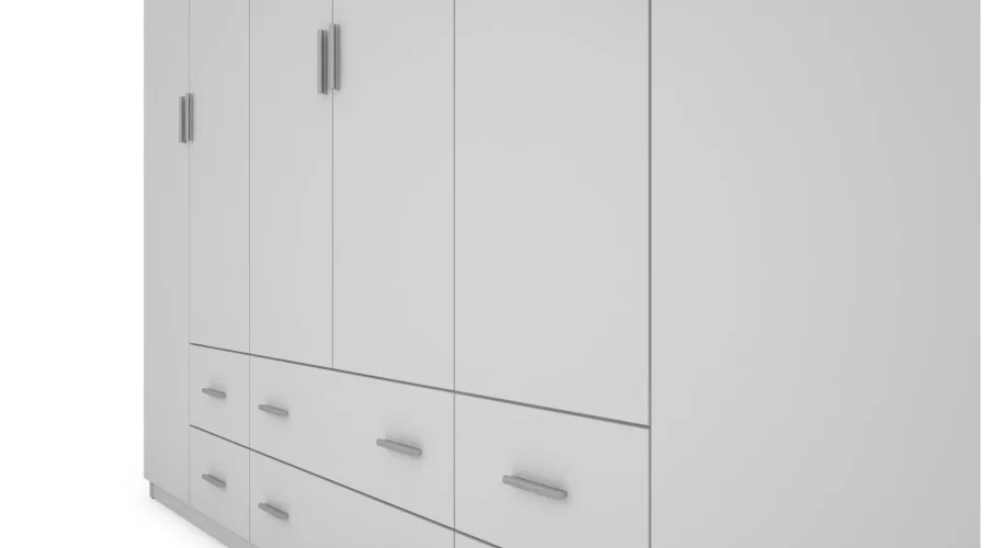 Szafa 270x220 cm biała – Dorsen | eMeblast