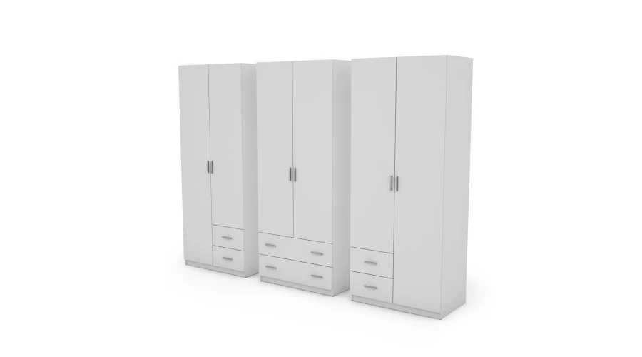 Szafa 270x220 cm biała – Dorsen | eMeblast