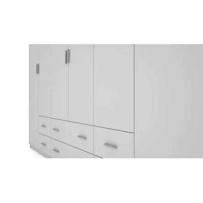 Szafa 270x220 cm biała lustro – Dorsen | eMeblast