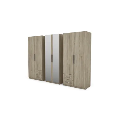 Szafa 280x220 cm sonoma jasna – Hedron | eMeblast