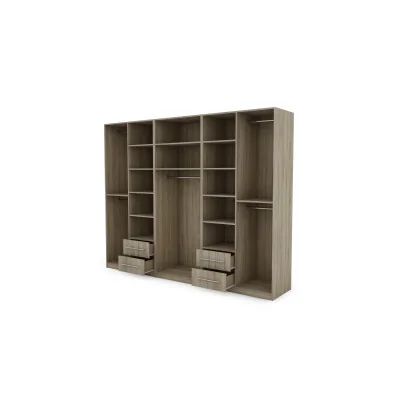Szafa 280x220 cm sonoma jasna – Hedron | eMeblast