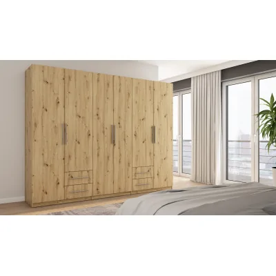 Szafa 280x220 cm dąb artisan – Hedron | eMeblast