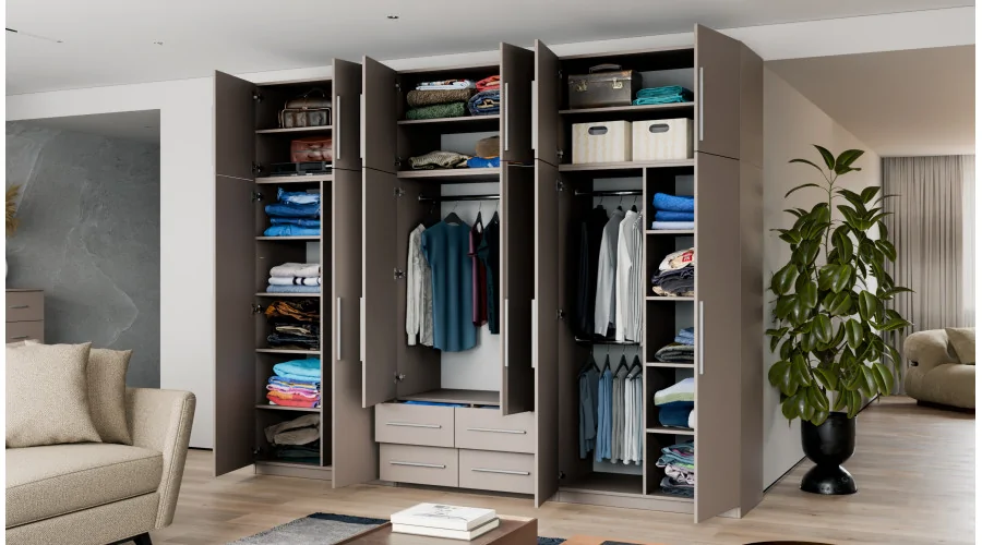 Szafa 300x240 cm dąb lefkas – Alturo | eMeblast Szafa 300x240 cm dąb lefkas – Alturo | eMeblast