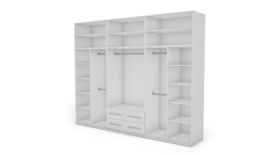 Szafa 300x240 cm biała – Alturo | eMeblast