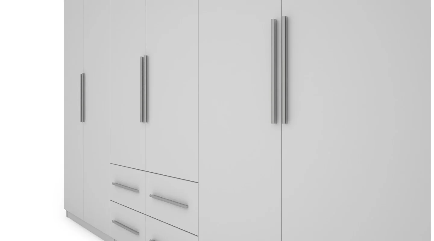 Szafa 300x240 cm biała – Alturo | eMeblast