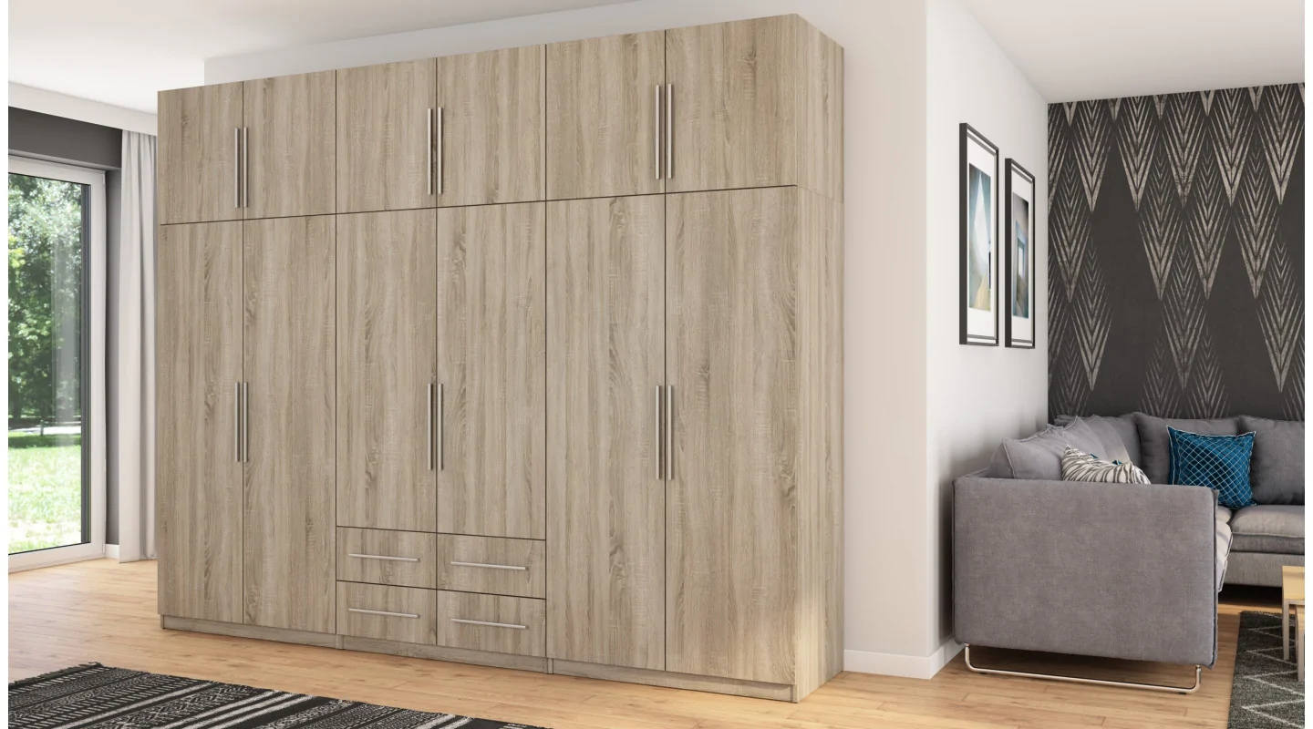 Szafa 300x240 cm sonoma jasna – Alturo | eMeblast
