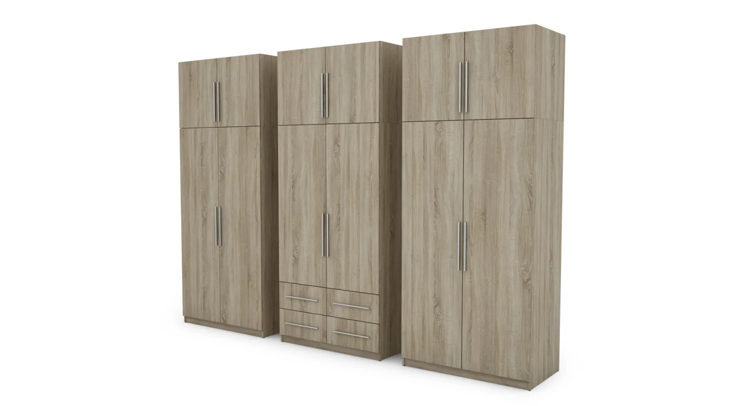 Szafa 300x240 cm sonoma jasna – Alturo | eMeblast