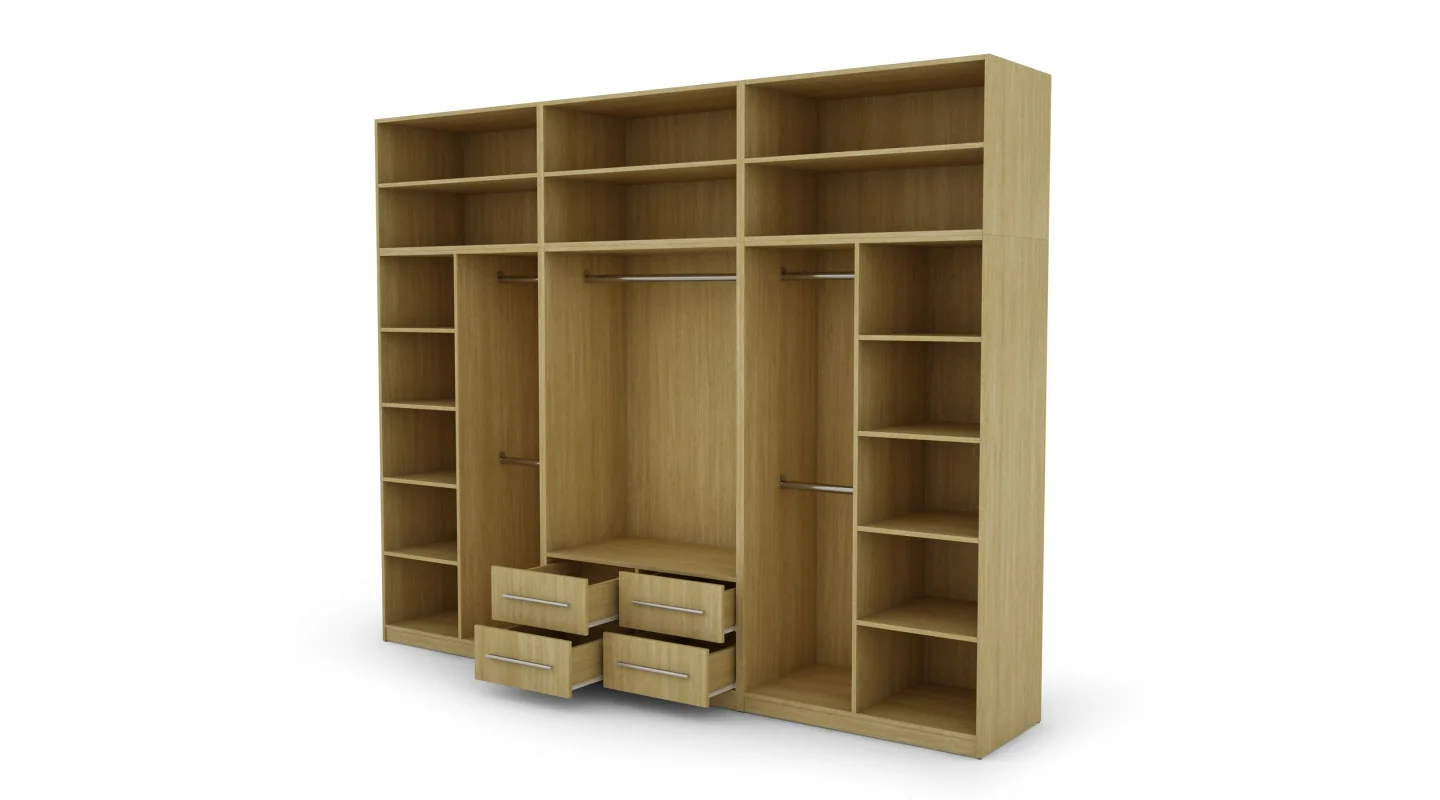 Szafa 300x240 cm jodełka scandi – Alturo | eMeblast