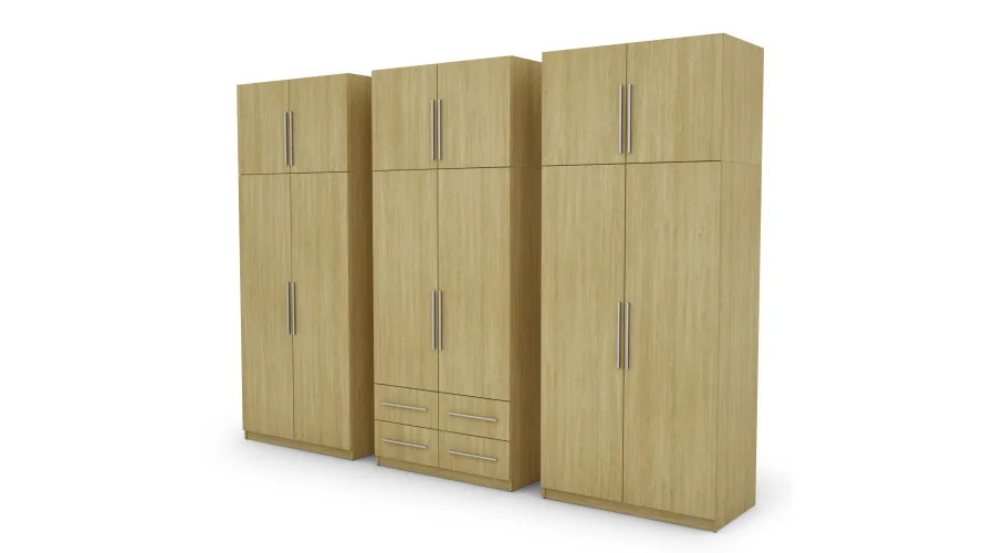 Szafa 300x240 cm jodełka scandi – Alturo | eMeblast