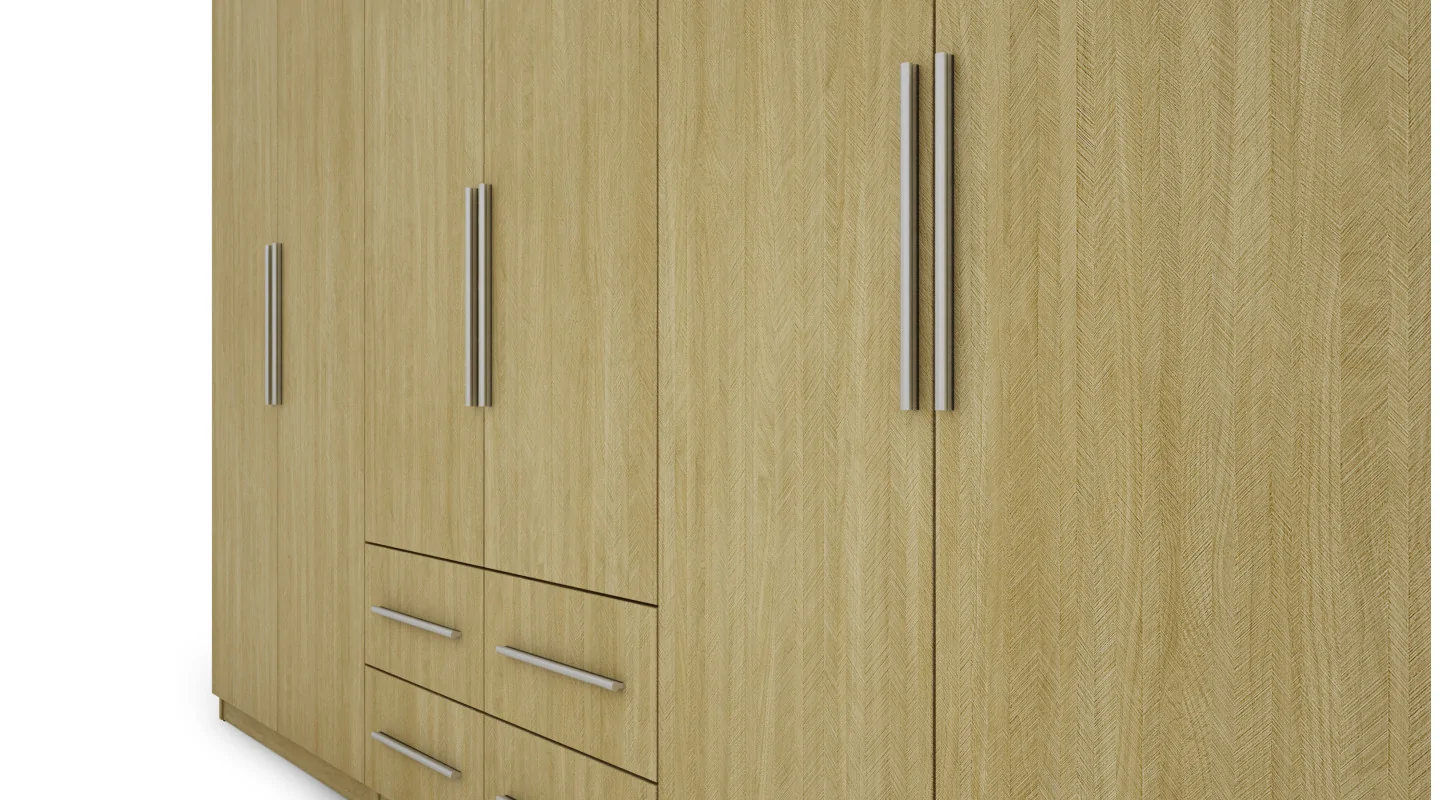 Szafa 300x240 cm jodełka scandi – Alturo | eMeblast