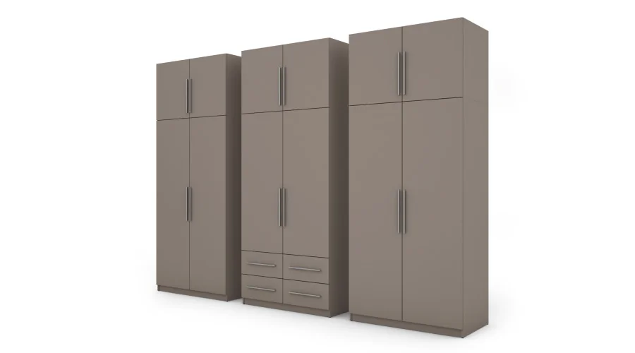 Szafa 300x240 cm sepia lustro – Alturo | eMeblast