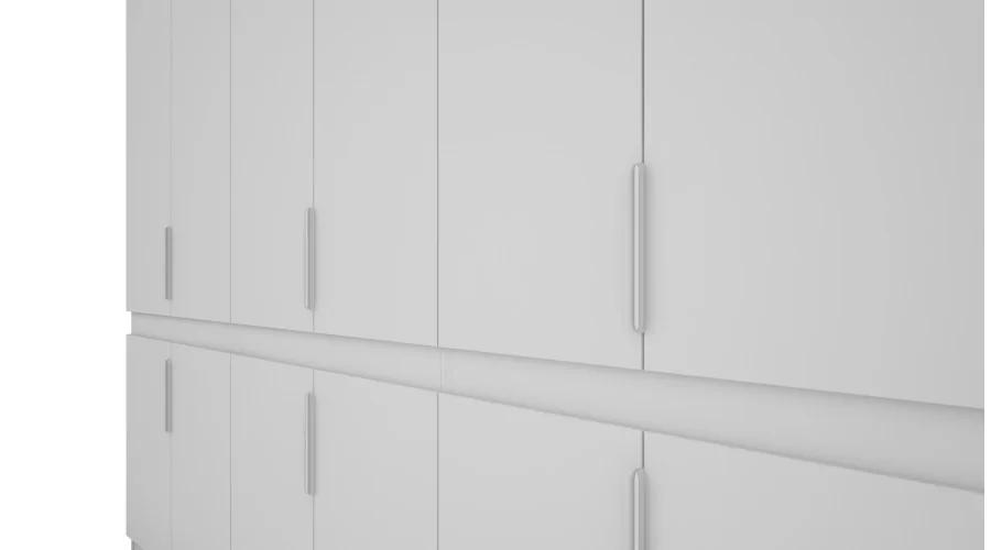 Szafa 310x240 cm biała lustro – Ordinex | eMeblast