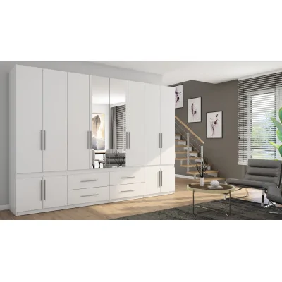 Szafa 320x230 cm biała lustro – Accessa | eMeblast