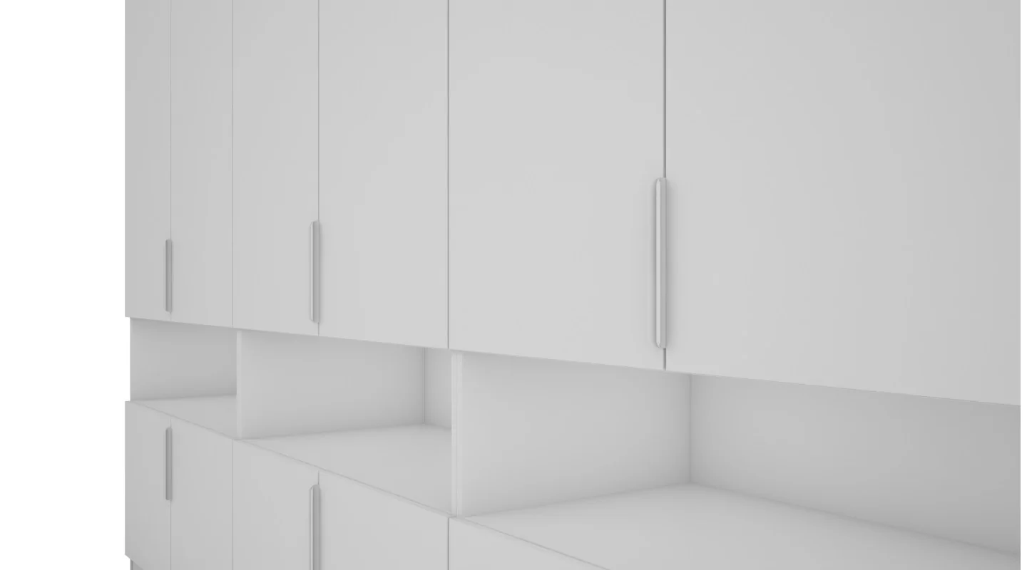 Szafa 330x230 cm biała – Expono | eMeblast Szafa 330x230 cm biała – Expono | eMeblast