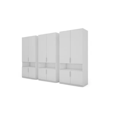 Szafa 330x230 cm biała lustro – Expono | eMeblast