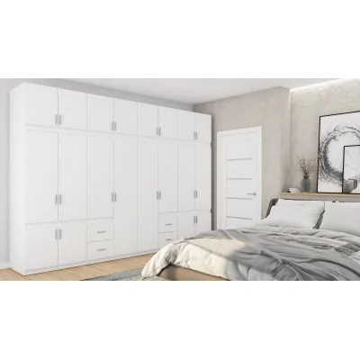 Szafa 340x240 cm biała – Maxora | eMeblast