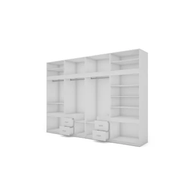 Szafa 340x240 cm biała lustro – Maxora | eMeblast Szafa 340x240 cm biała lustro – Maxora | eMeblast