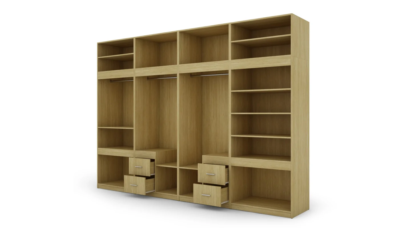 Szafa 340x240 cm jodełka scandi – Maxora | eMeblast