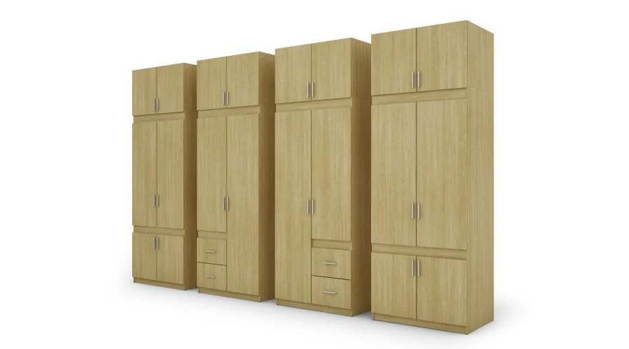 Szafa 340x240 cm jodełka scandi – Maxora | eMeblast