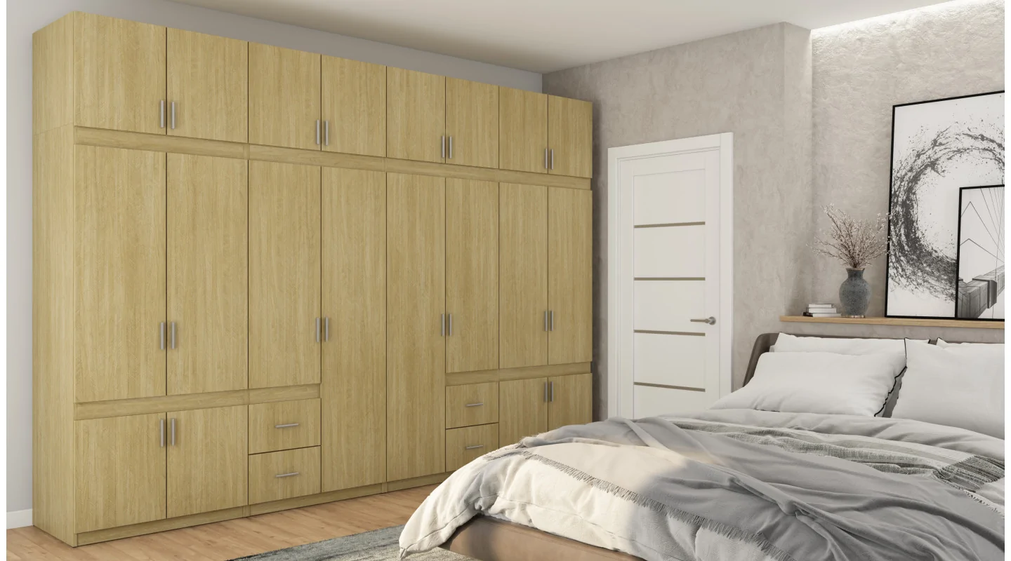 Szafa 340x240 cm jodełka scandi – Maxora | eMeblast