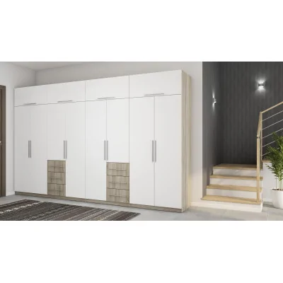 Szafa 360x220 cm sonoma jasna biel – Sorelo | eMeblast