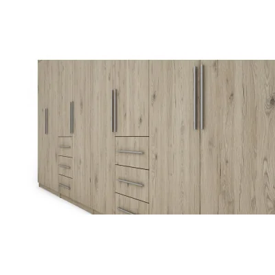 Szafa 360x220 cm dąb bordeaux – Sorelo | eMeblast
