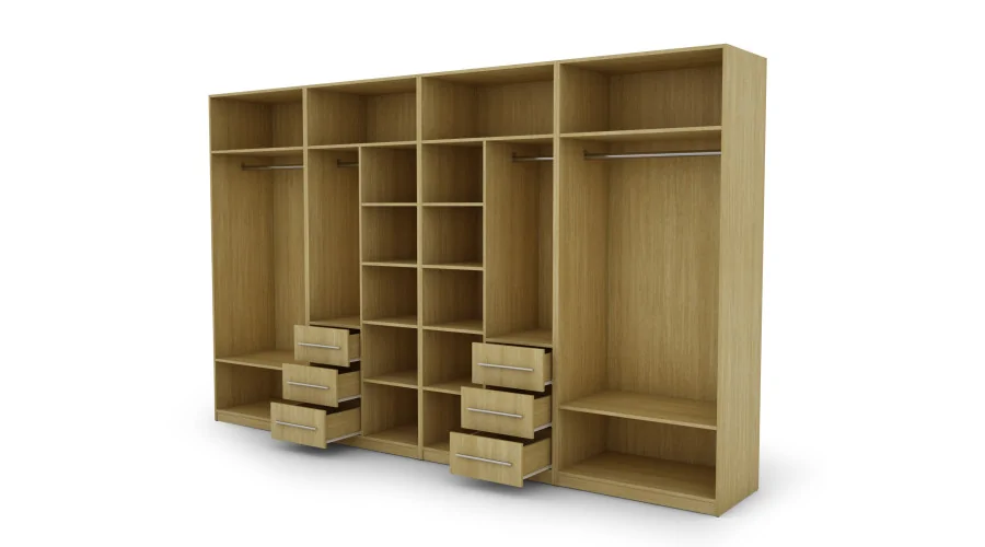 Szafa 360x220 cm jodełka scandi – Sorelo | eMeblast