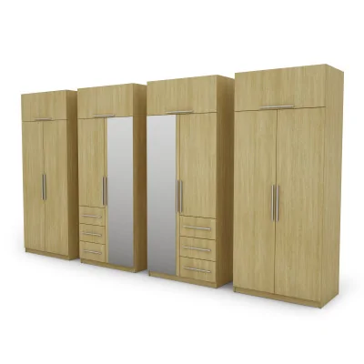 Szafa 360x220 cm jodełka scandi – Sorelo | eMeblast