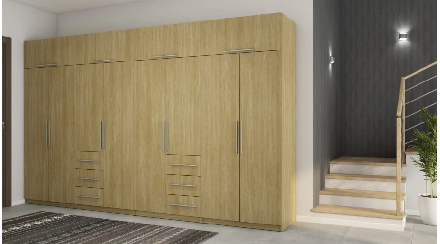 Szafa 360x220 cm jodełka scandi – Sorelo | eMeblast