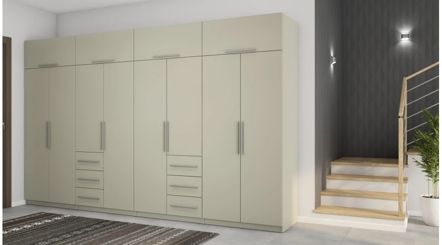 Szafa 360x220 cm kaszmirowy beż – Sorelo | eMeblast