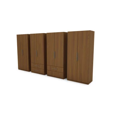 Szafa 400x220 cm wiśnia porto – Luvano | eMeblast