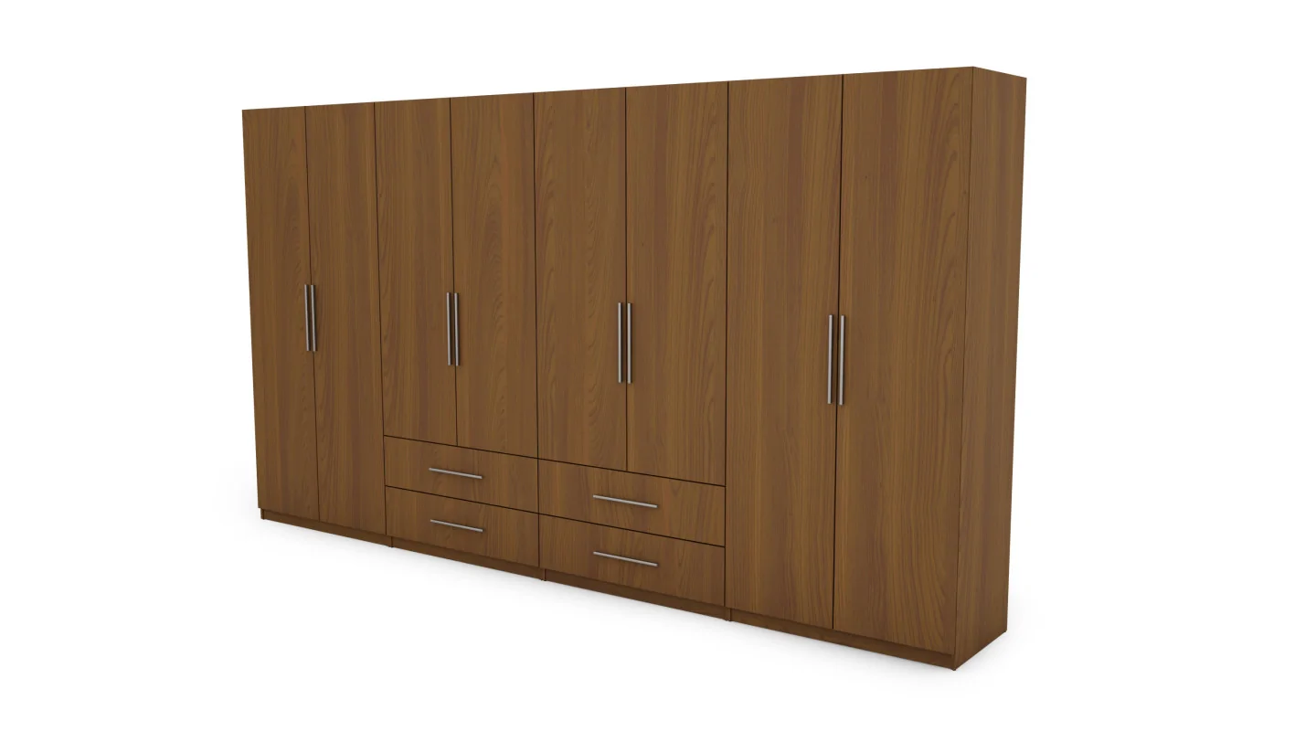 Szafa 400x220 cm wiśnia porto – Luvano | eMeblast