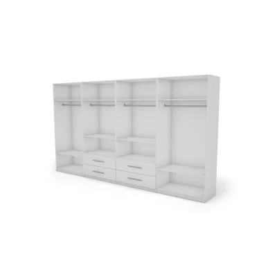 Szafa 400x220 cm biel – Luvano | eMeblast