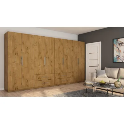 Szafa 400x220 cm dąb lancelot – Luvano | eMeblast