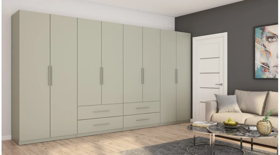Szafa 400x220 cm kaszmirowy beż – Luvano | eMeblast