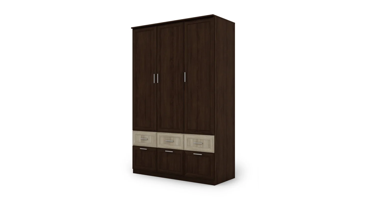 Szafa 140x216 cm sonoma ciemna – Karo | eMeblast