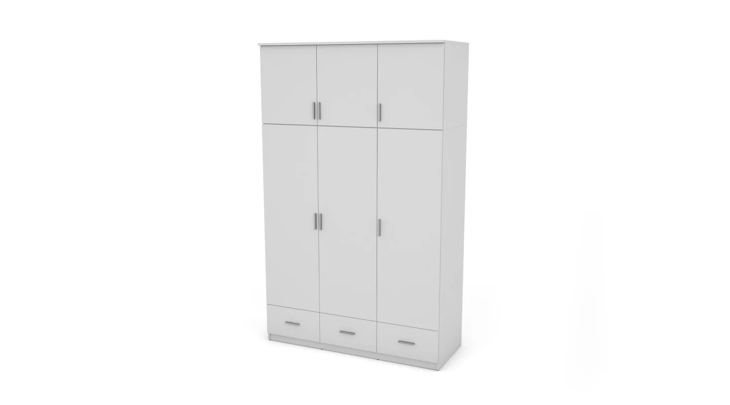 Szafa 150x242 cm biała – Vento | eMeblast Szafa 150x242 cm biała – Vento | eMeblast