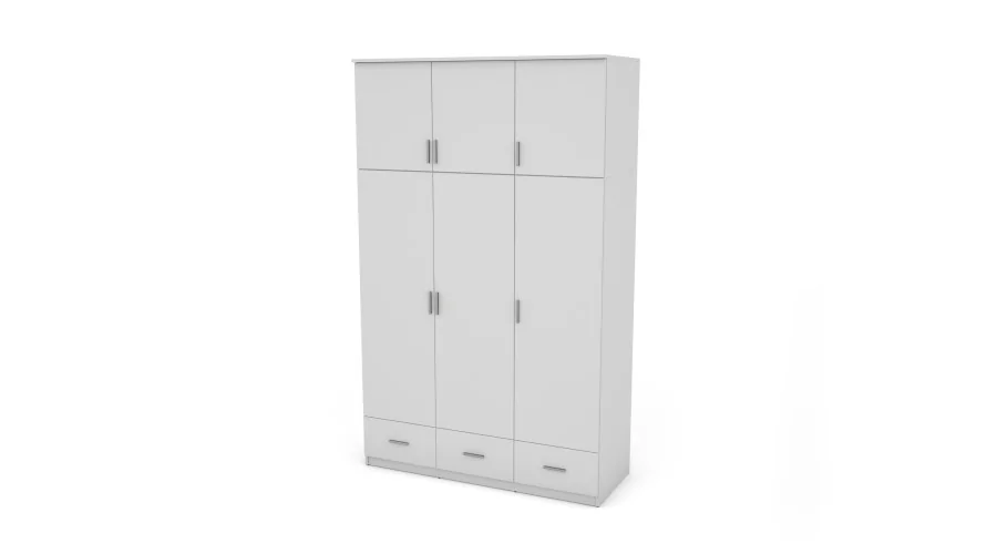 Szafa 150x242 cm biała – Vento | eMeblast Szafa 150x242 cm biała – Vento | eMeblast
