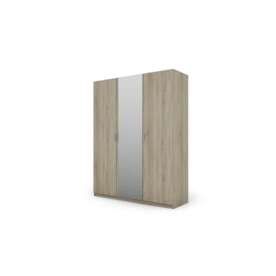 Szafa 180x230 cm sonoma jasna lustro – Aven | eMeblast