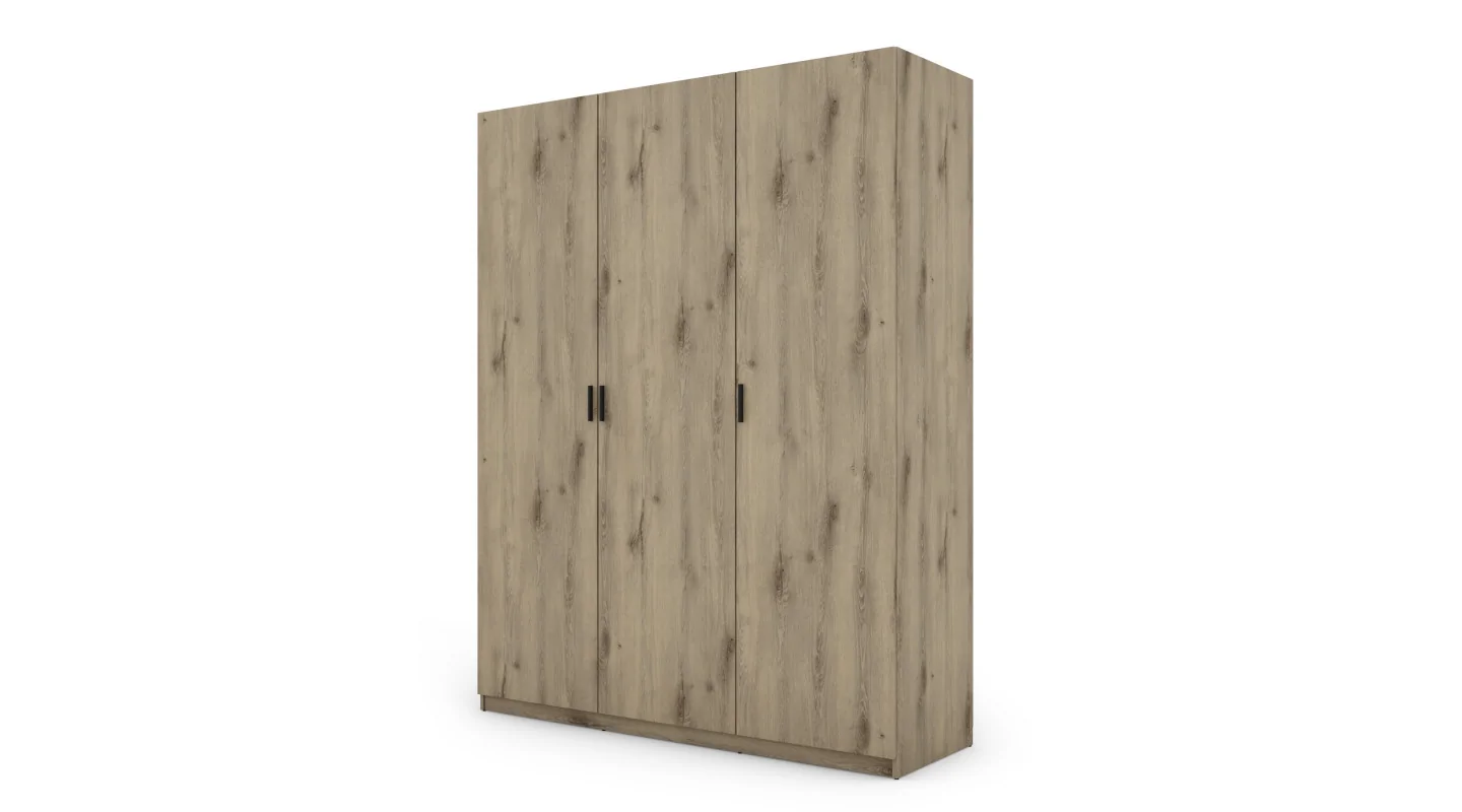 Szafa 180x230 cm dąb lumberjack frost – Aven | eMeblast Szafa 180x230 cm dąb lumberjack frost – Aven | eMeblast