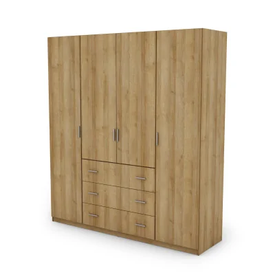 Szafa 200x220 cm dąb riva – Calen | eMeblast