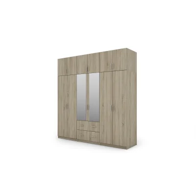 Szafa 222x230 cm sonoma jasna lustro – Altis | eMeblast