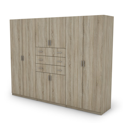 Szafa 225x210 cm sonoma jasna – Norel