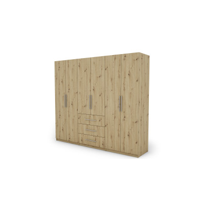 Szafa 250x220 cm dąb artisan – Zerion