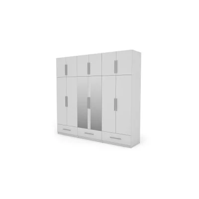 Szafa 260x240 cm biała lustro – Altivar | eMeblast