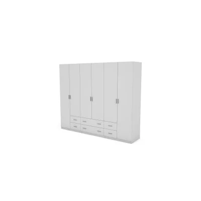Szafa 270x220 cm biała – Dorsen | eMeblast