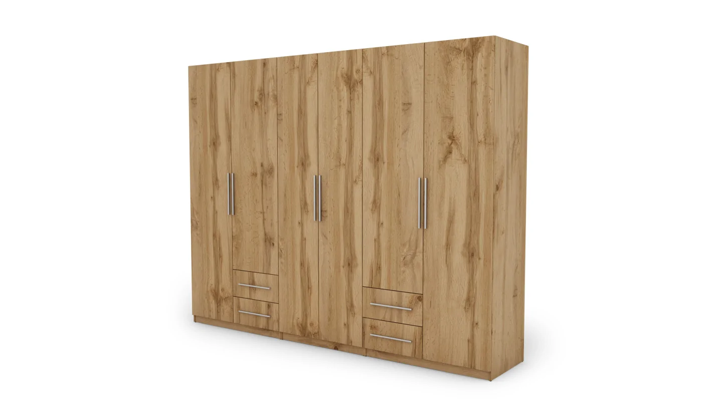 Szafa 280x220 cm dąb wotan – Hedron | eMeblast